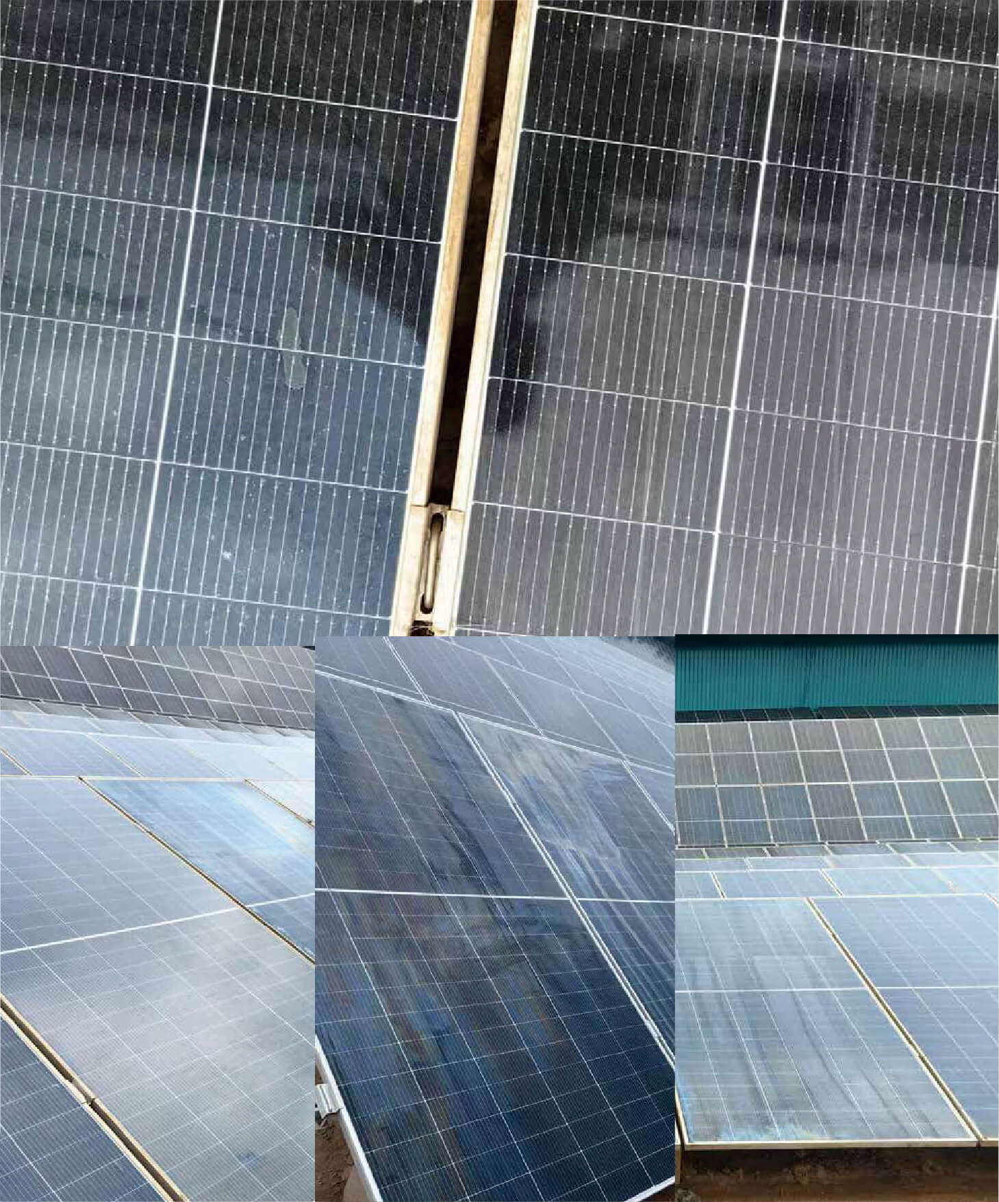 山西某钢铁厂光伏项目现场